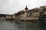 Luzern Buildings along the river bank in Luzern.