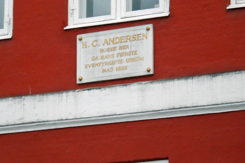 H. C. Andersen plaque